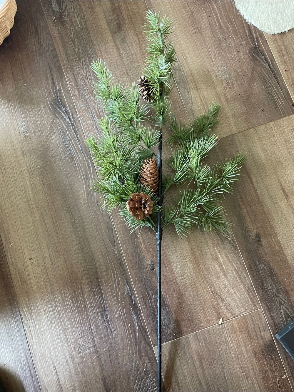 Hobby Lobby 30" Christmas Pine Stem for Vase Decor